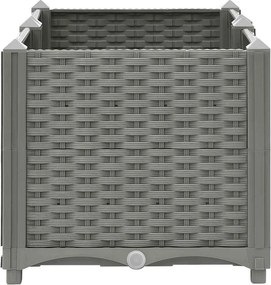 vidaXL Ζαρντινιέρα 80 x 40 x 38 εκ. από Πολυπροπυλένιο