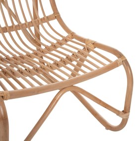 Καρέκλα - Πολυθρόνα GRINN C9815.01 Ράβδοι Rattan σε Φυσικό 56,5x73,5x79,5Υ εκ. 56.5x73.5x79.5 εκ.
