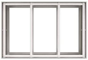 vidaXL Ζαρντινιέρα 120x80x80 εκ. από Ανοξείδωτο Ατσάλι