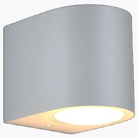 Φωτιστικό Τοίχου Powell 80200234 Up Or Down 1xGU10 9x8cm Grey ItLighting