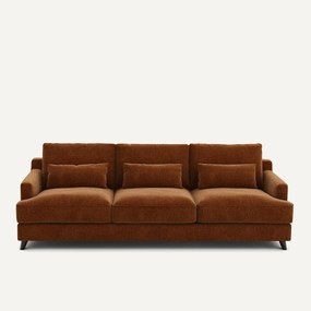 Καναπές από βελούδινο chenille, Alwine