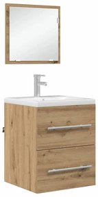 vidaXL Ντουλάπι Μπάνιου 41 x 38.5 x 48 cm Επεξεργασμένο ξύλο