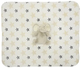 Σετ Δώρου Λούτρινο Elephant Beige με Κουβερτούλα  10340182504 Lorelli