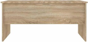 vidaXL Τραπεζάκι Σαλονιού Sonoma Δρυς 102x50,5x46,5 εκ. Επεξεργ. Ξύλο