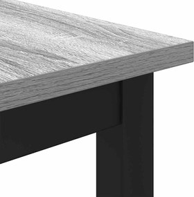 vidaXL τραπέζι Γκρίζο Σονομα 100 x 50 x 76,5 εκ.
