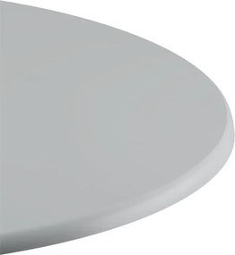 Επιφάνεια τραπεζιού Skyline pakoworld Werzalit ivory Φ60εκ πάχους 25mm