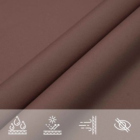 vidaXL Πανί σκιάς Καφέ 6 x 2 m 100% Πολυέστερ Οξφόρδη