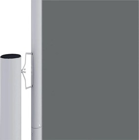 vidaXL Σκίαστρο Πλαϊνό Συρόμενο Ανθρακί 200 x 1000 εκ.