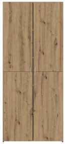 vidaXL Highboard Artisan Oak 40x42.5x185 εκ. από κατασκευασμένο ξύλο