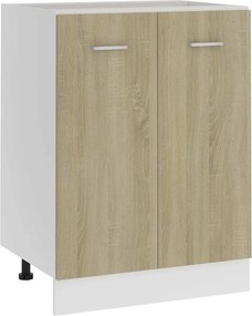 vidaXL Ντουλάπι "Lyon" Sonoma Δρυς 60x46x81,5 εκ. από Τεχνητό Ξύλο