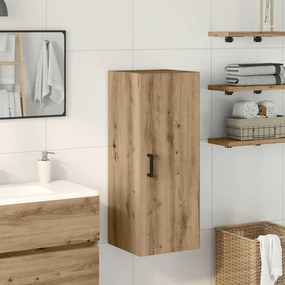 vidaXL Ντουλάπι Τοίχου Αρτισιανή Δρυς 34,5x34x90 εκ. από Επεξεργ. Ξύλο