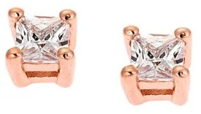 Σκουλαρίκια Senza Silver 925 Rose Gold Plated