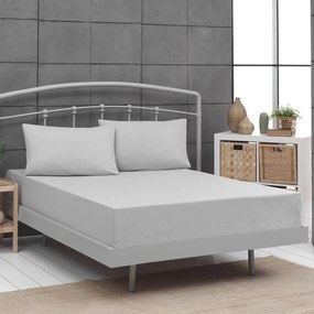 Σεντόνι King size μονόχρωμο Art 1999 265x270 Γκρι       Beauty Home