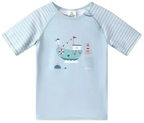 Παιδική Μπλούζα Με Αντηλιακή Προστασία Monneka Fishing Boat Ροζ 4-5 Ετών