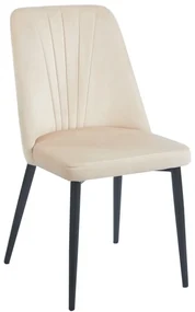 Καρέκλα Μεταλλική Olivia 11.1635 46(59)x58x85cm Beige Zita Plus