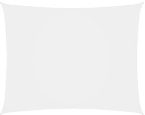 Πανί Σκίασης Ορθογώνιο Λευκό 2,5 x 4,5 μ. από Ύφασμα Oxford - Λευκό