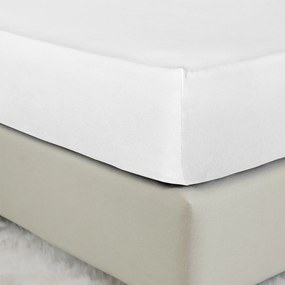 Σεντόνι Υπέρδιπλο Με Λάστιχο (160x200+40) Nima Tender Λευκό