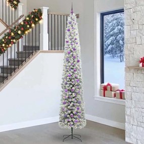 vidaXL Τεχνητό Χριστουγεννιάτικο Δέντρο με 300 LED Πράσινο 270 cm