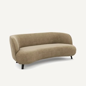 Καναπές από βελούδο stonewashed Rosebury, σχεδίασης E. Gallina