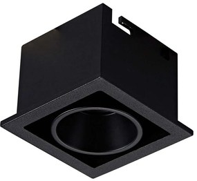 Σποτ Χωνευτό VK/04299/B/C 5,6x5,6x4,5cm Led 551Lm 5W 4000K Black VKLed Square