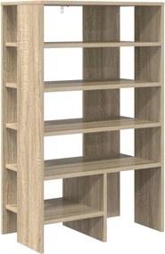vidaXL Ντουλάπα Παπουτσιών 2 pcs Δρύς Sonoma Επεξεργασμένο ξύλο