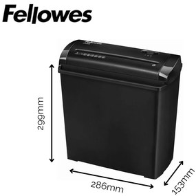 Καταστροφέας Εγγράφων Fellowes Trito 2S 11 L Μαύρο