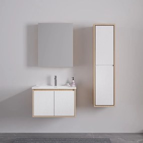 Καθρέπτης μπάνιου VERA 60 Λευκό - Sonoma 53x67 εκ. 53x8x67 εκ.