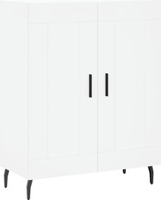 vidaXL Ντουλάπι Λευκό 69,5x34x180 εκ. από Επεξεργασμένο Ξύλο