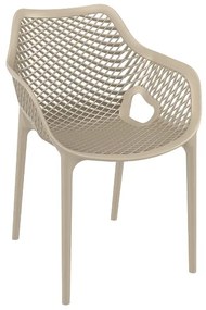Siesta   Air/P* Armchair Cappuccino PL  metax-01-00-0537 διάστ.60.0000 x 57.0000 x 81.0000