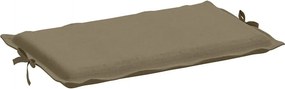 vidaXL Μαξιλάρι Ξαπλώστρας Taupe 186x58x4 εκ. Ύφασμα