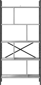 vidaXL Ράφι Βιβλίων 9 επιπέδων 75 x 30 x 156 εκ. Επεξεργασμένο Ξύλο