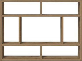 vidaXL Ράφι Τοίχου Χειροποίητο Δρυς 75x16x55 εκ. από Τεχνητό Ξύλο