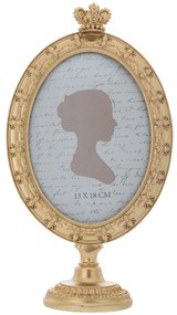 Κορνίζα Με Πόδι 89021 16x29cm Gold Πολυρεσίνη