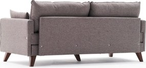 3-Seat Sofa-Bed Bella Sofa Bed - Brown Brown