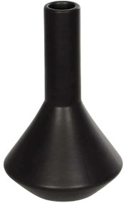 Βάζο Cannoli 21280 13x13x20cm Black GloboStar Κεραμικό