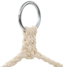 vidaXL Αιώρα Πτυσσόμενη Καφέ