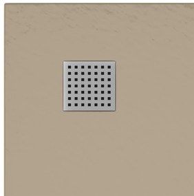 vidaXL Βάση Ντουζιέρας Καφέ 90 x 90 εκ. από SMC