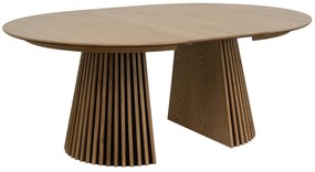 Svendborg Extendable Round Dining Table ø140 Natural Oak