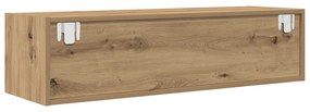 vidaXL Έπιπλο τηλεόρασης Artisan Oak 100x31x25,5 εκ Επεξεργασμένο ξύλο