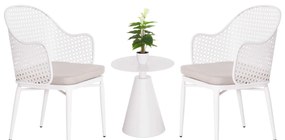 ΣΕΤ LOUNGE 3TMX ΕΞ.ΧΩΡΟΥ OREGO HM21106.02 ΑΛΟΥΜΙΝΙΟ ΣΕ ΛΕΥΚΟ