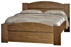 SARFURNITURE Κρεβάτι  Κύμα  καρυδί (Διαστάσεις στρώματος: 140x200) SAR-111452