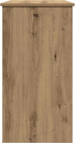 vidaXL Γραφείο Χρώμα Αρτισιανή Δρυς 80 x 40 x 75 εκ. από Επεξ. Ξύλο
