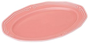 Estia 07-13585 Athenee Πιάτο Ρηχό από Πορσελάνη Ροζ, 25cm