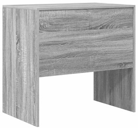 vidaXL Γραφείο Γκρι sonoma 80 x 50 x 76 εκ. Επεξεργασμένο ξύλο