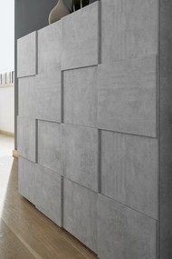 Έπιπλο Τηλεόρασης Γκρι 121x43x57