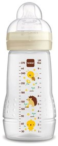 Μπιμπερό Easy Active 360SU 270ml 2+ Μηνών Cream Mam 270ml Σιλικόνη,Πλαστικό