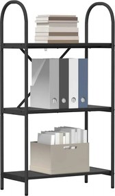 vidaXL Ράφι Βιβλίων 3 επιπέδων 60 x 30 x 109 εκ Επεξεργασμένο ξύλο