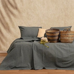 Σεντόνια Blaze (Σετ 3τμχ) Petrol Melinen Single 170x270cm 100% Cotton