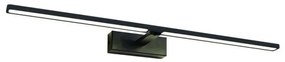 Απλίκα Φωτιστικό Μπάνιου LED 12W IP44 66,5X14,5X5CM PALMA Aca-PN15LEDW67BK-Μαύρο PN15LEDW67BK