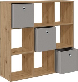 vidaXL Πλαϊνό γραφείο Artisan Oak 102 x 31 x 99,5 εκ.